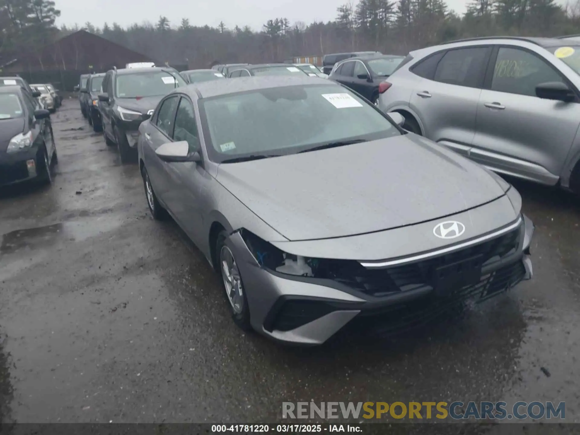 1 Photograph of a damaged car KMHLL4DG7RU837901 HYUNDAI ELANTRA 2024