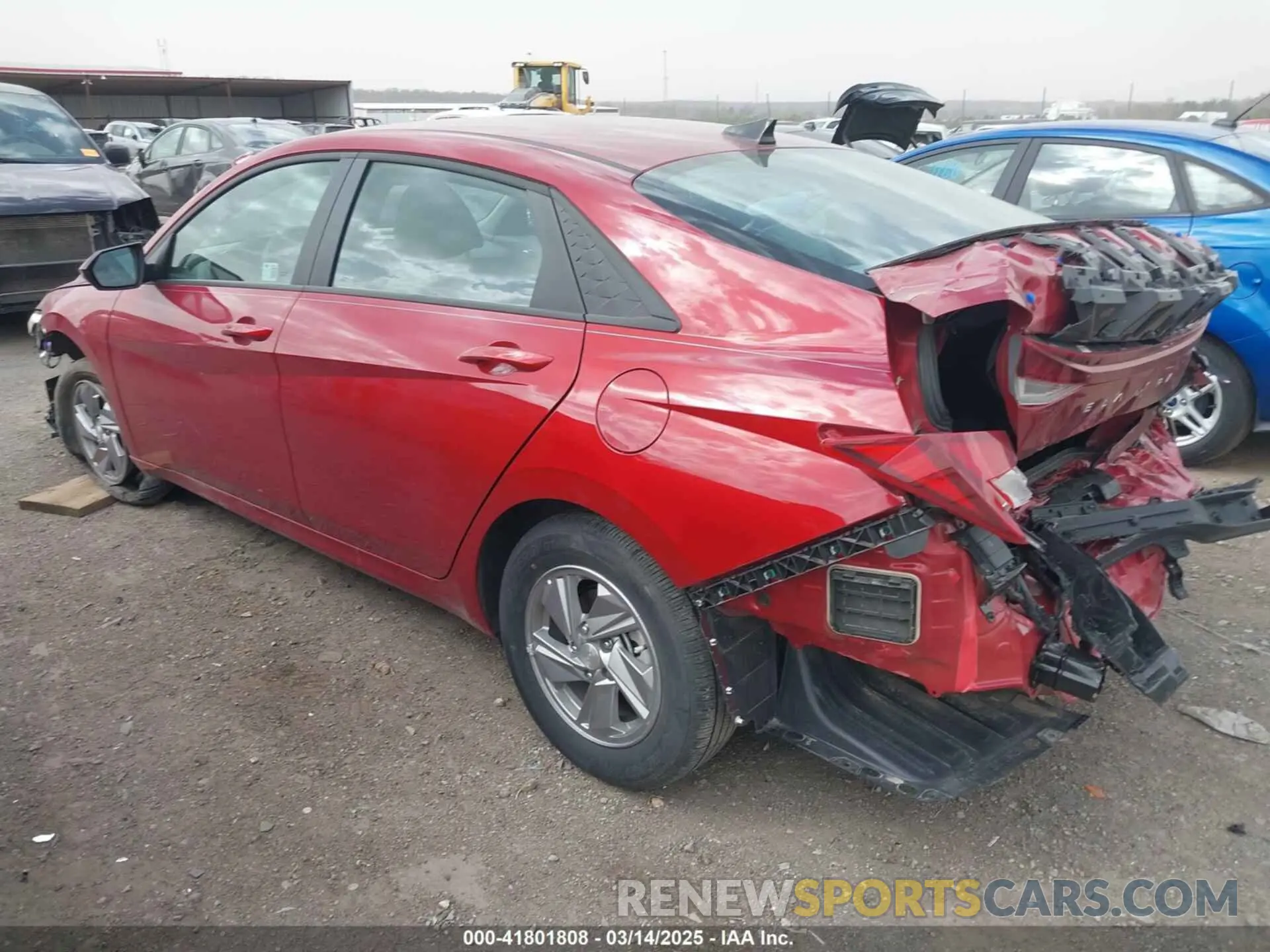 3 Photograph of a damaged car KMHLL4DG7RU851961 HYUNDAI ELANTRA 2024