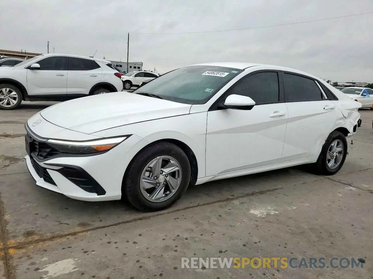 1 Photograph of a damaged car KMHLL4DG8RU761833 HYUNDAI ELANTRA 2024