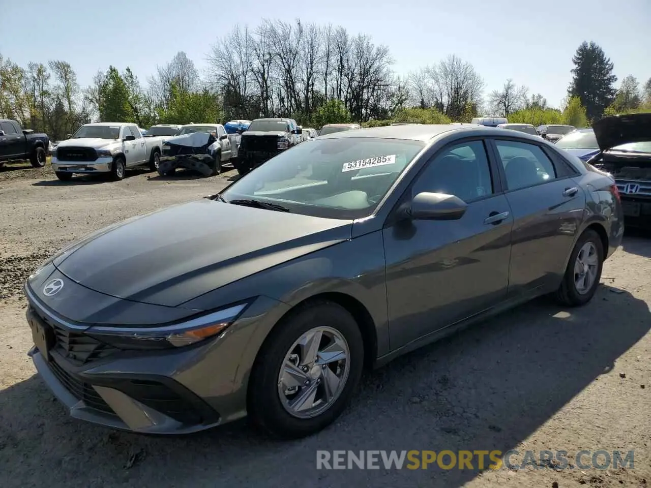 1 Photograph of a damaged car KMHLL4DG8RU825689 HYUNDAI ELANTRA 2024