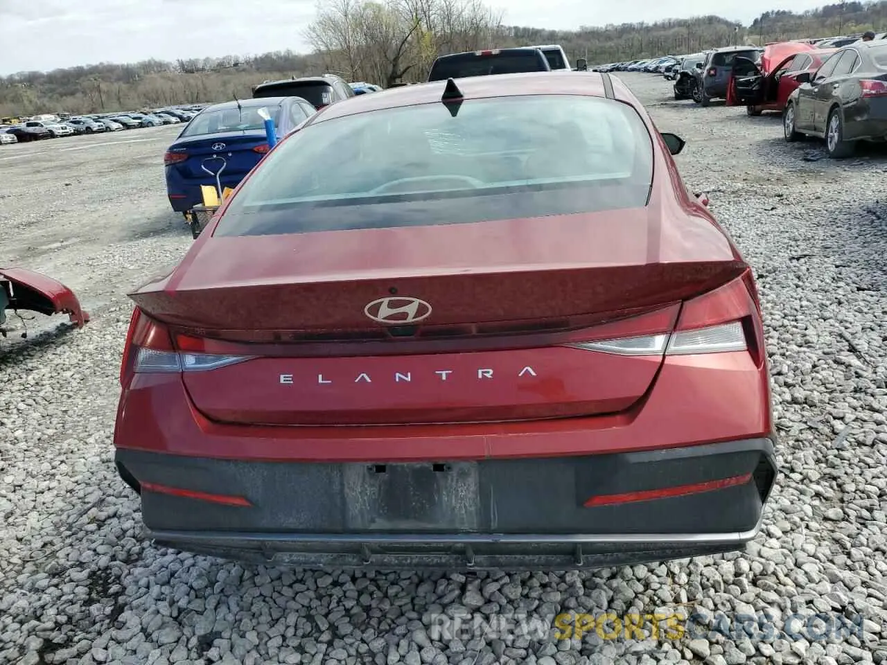 6 Photograph of a damaged car KMHLL4DG9RU681991 HYUNDAI ELANTRA 2024