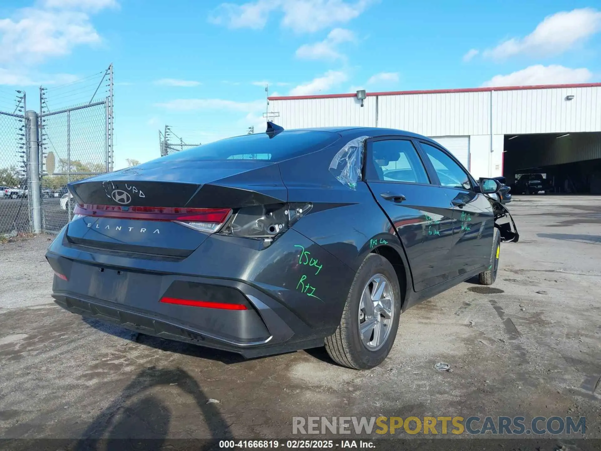 4 Photograph of a damaged car KMHLL4DG9RU723012 HYUNDAI ELANTRA 2024