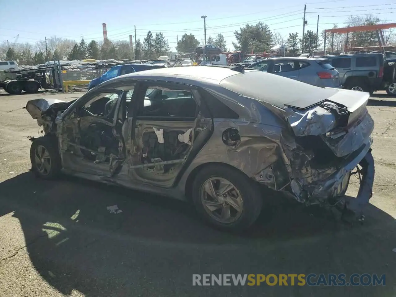 2 Фотография поврежденного автомобиля KMHLL4DG9RU741008 HYUNDAI ELANTRA 2024