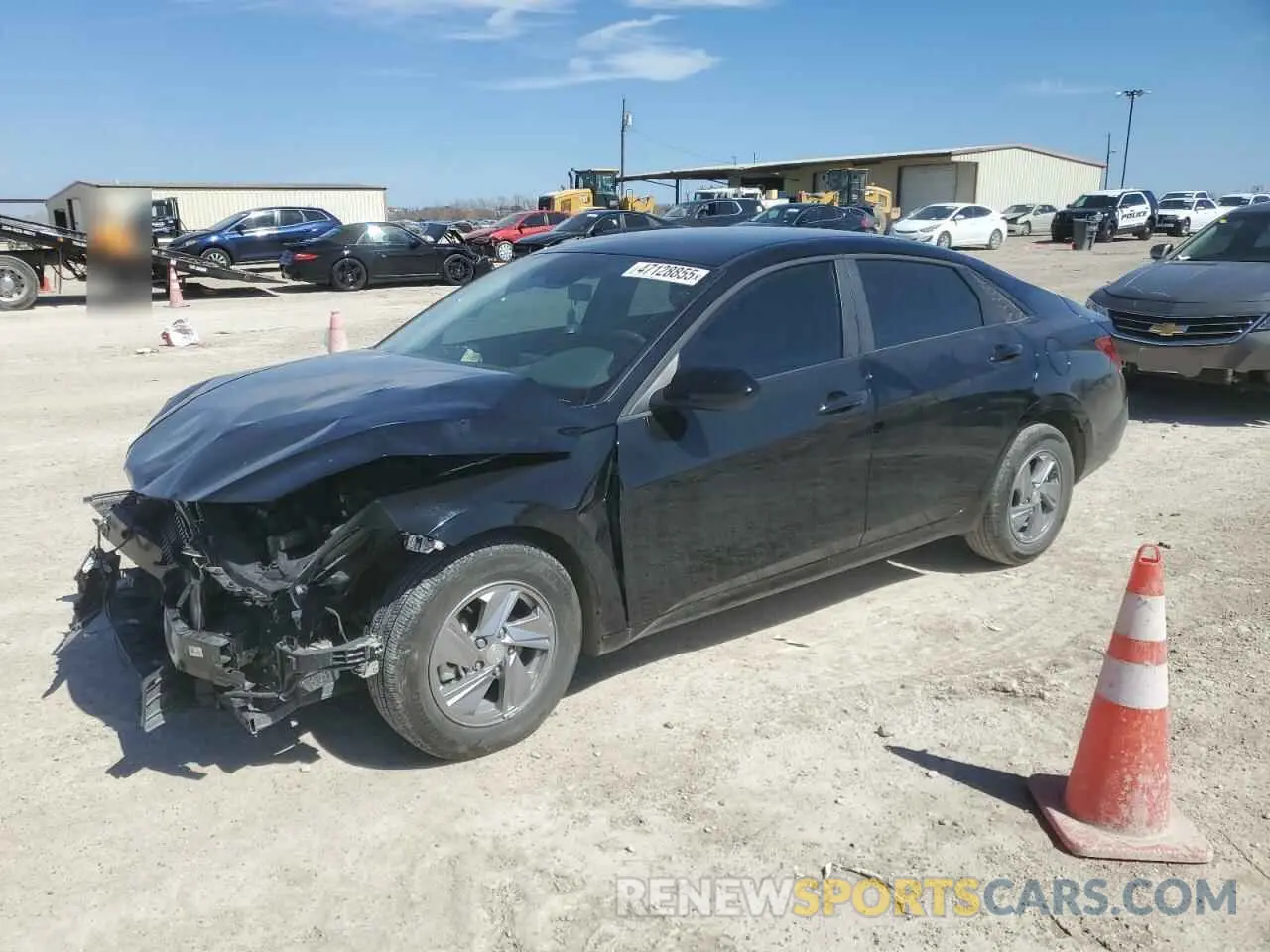 1 Фотография поврежденного автомобиля KMHLL4DG9RU790869 HYUNDAI ELANTRA 2024