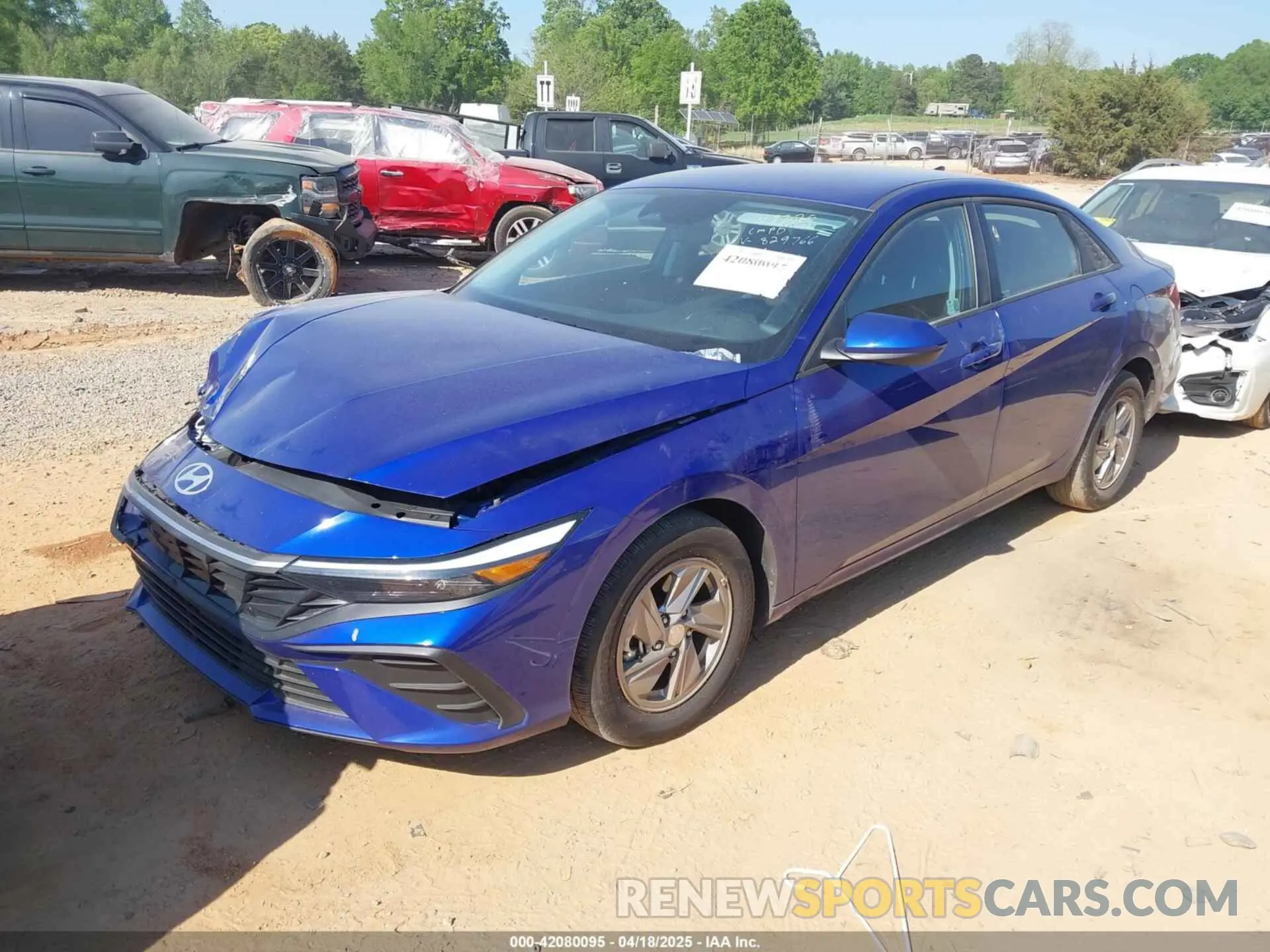 2 Фотография поврежденного автомобиля KMHLL4DG9RU829766 HYUNDAI ELANTRA 2024