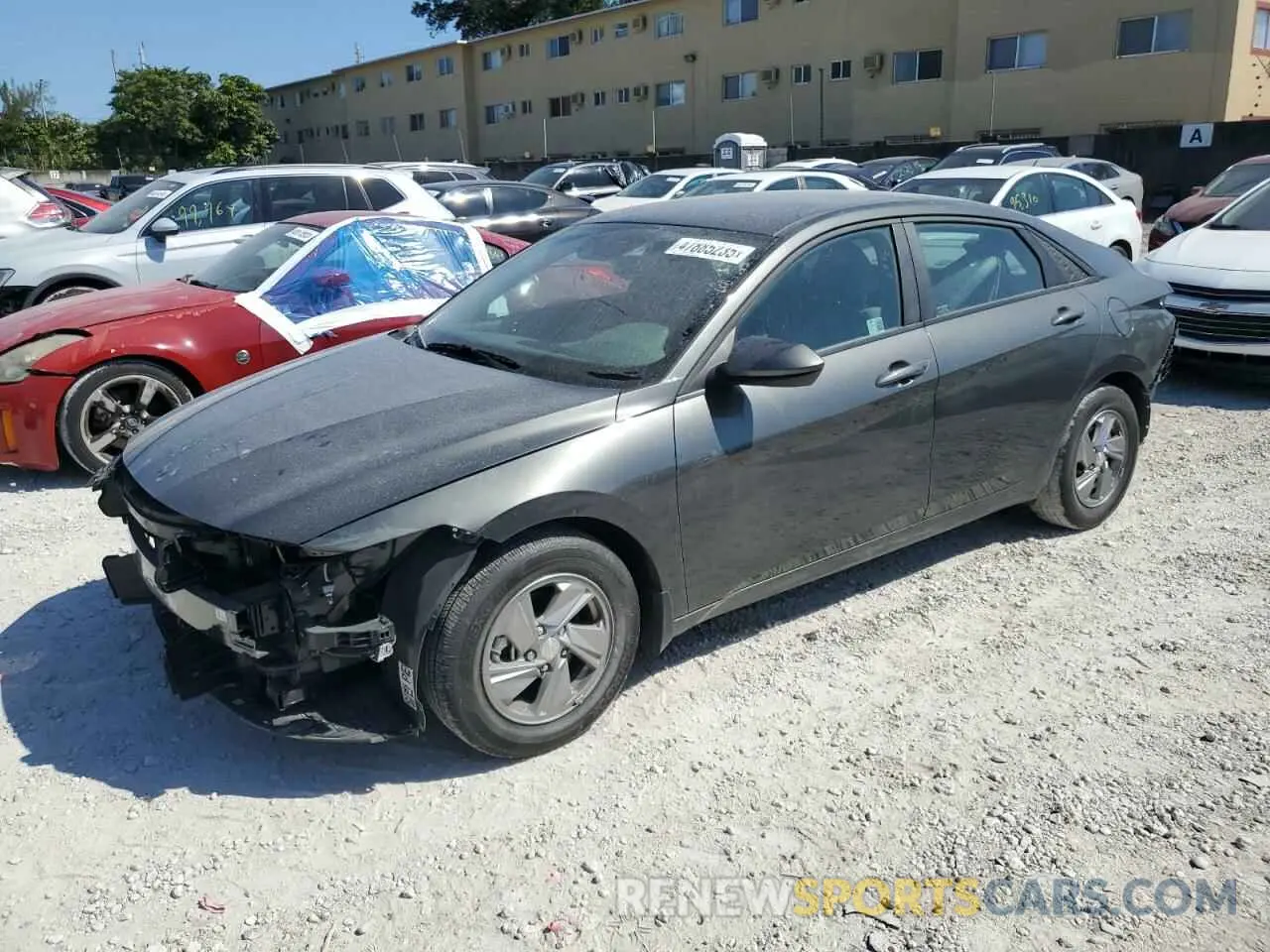 1 Photograph of a damaged car KMHLL4DGXRU676265 HYUNDAI ELANTRA 2024