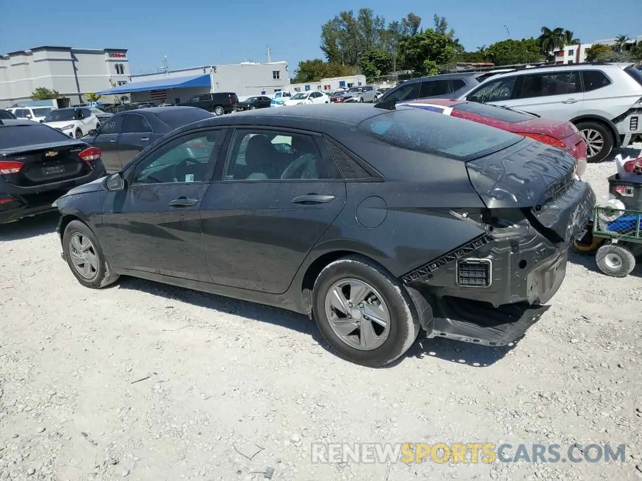 2 Photograph of a damaged car KMHLL4DGXRU676265 HYUNDAI ELANTRA 2024