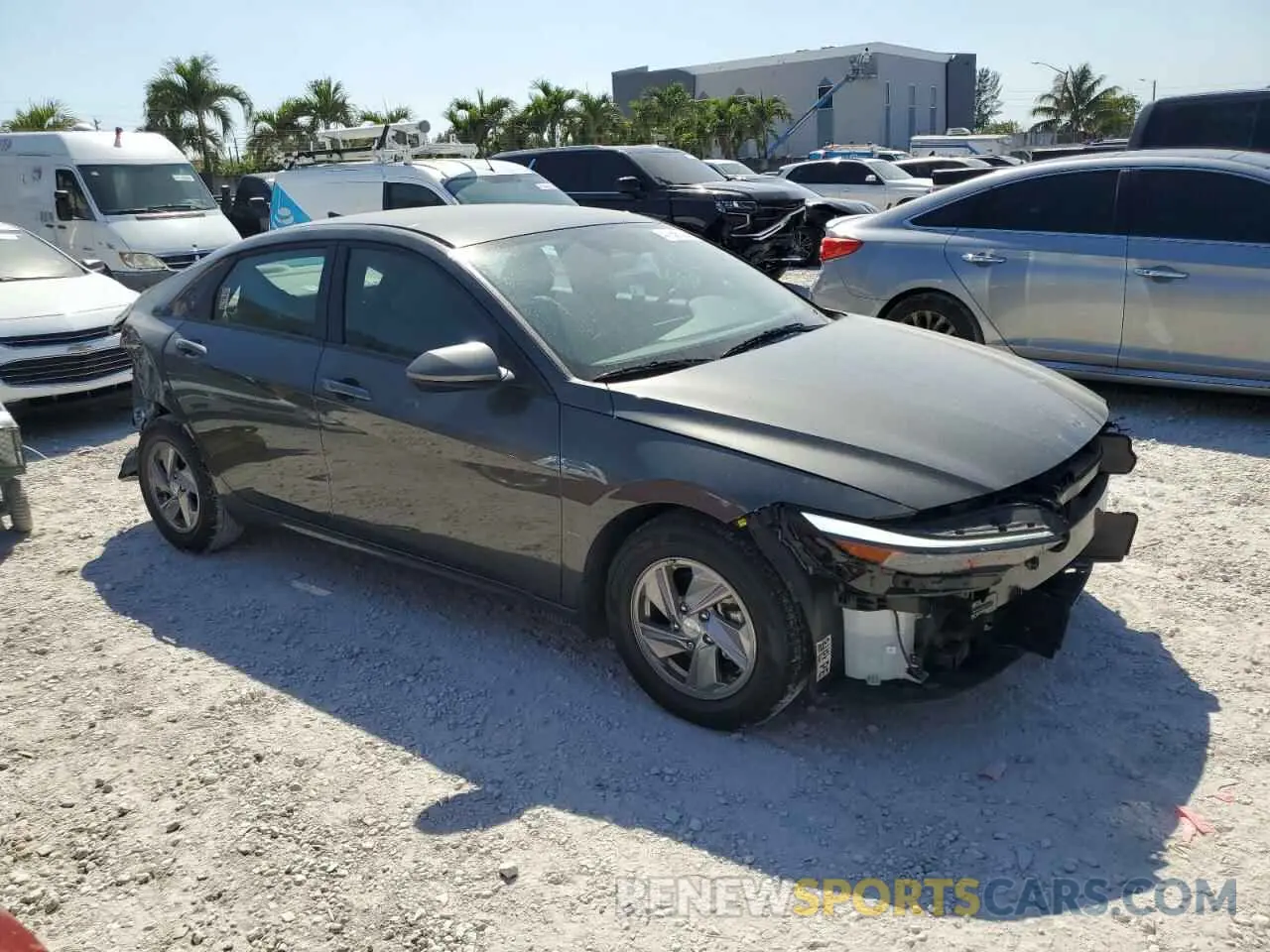 4 Photograph of a damaged car KMHLL4DGXRU676265 HYUNDAI ELANTRA 2024