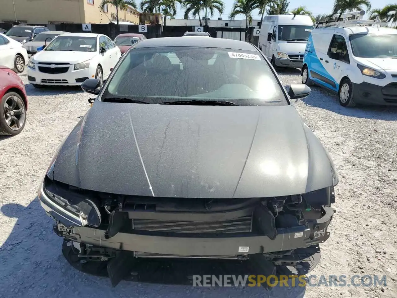 5 Photograph of a damaged car KMHLL4DGXRU676265 HYUNDAI ELANTRA 2024