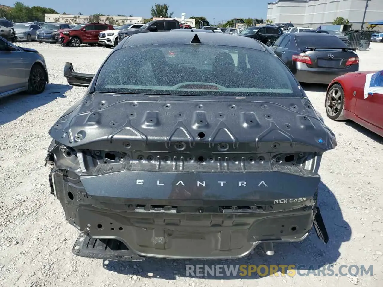 6 Photograph of a damaged car KMHLL4DGXRU676265 HYUNDAI ELANTRA 2024