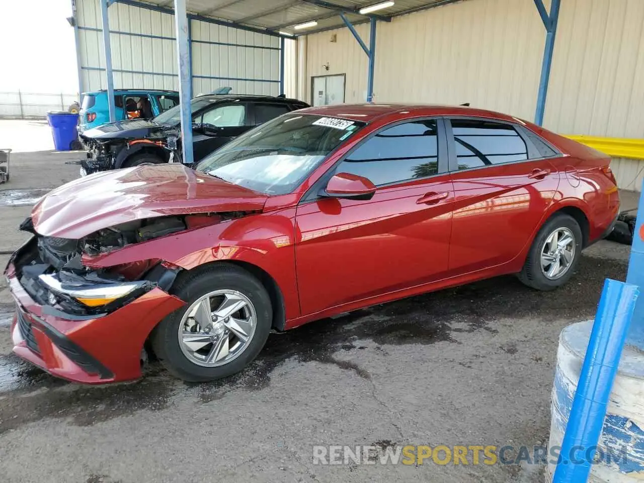 1 Фотография поврежденного автомобиля KMHLL4DGXRU678968 HYUNDAI ELANTRA 2024