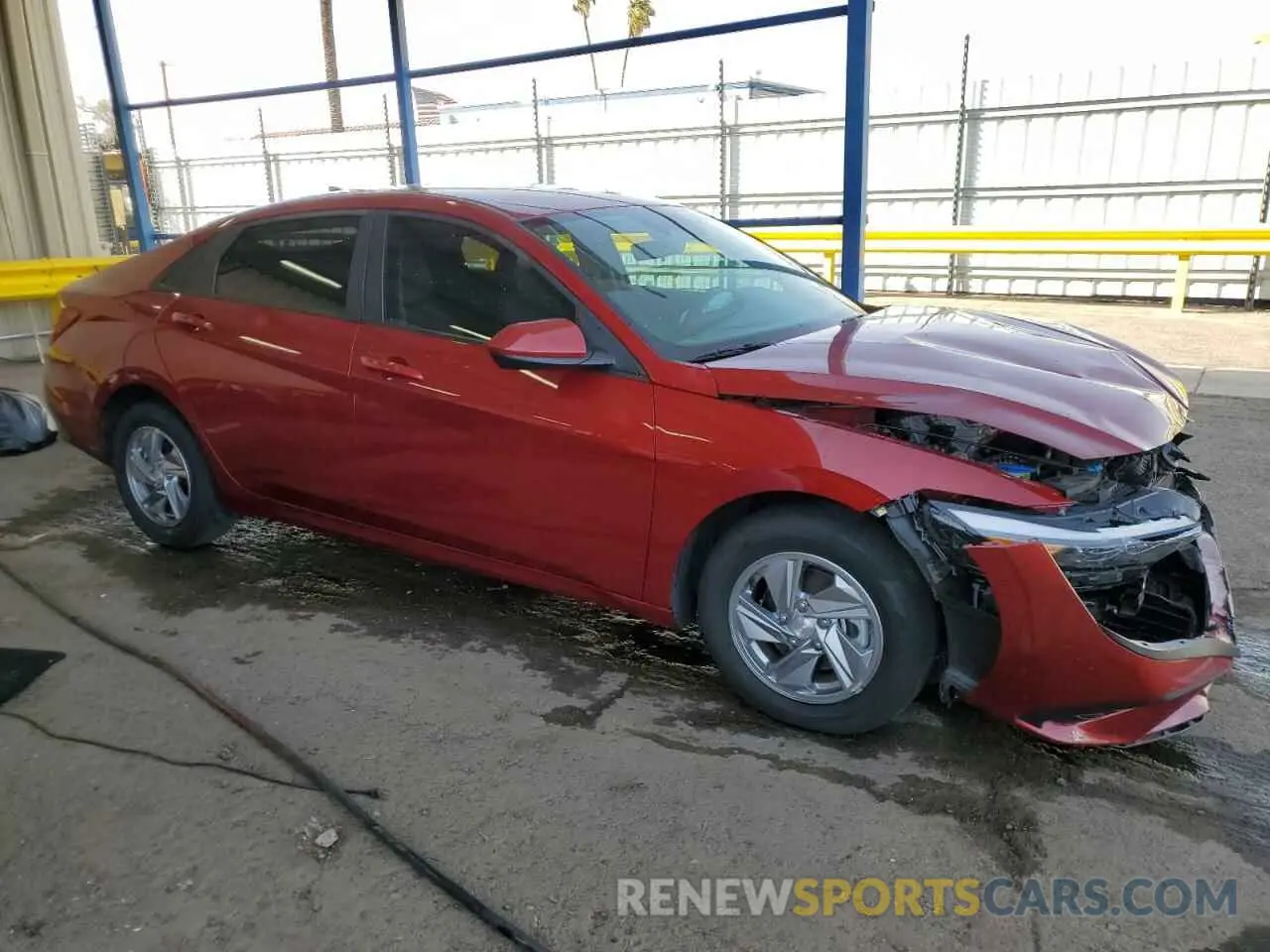 4 Фотография поврежденного автомобиля KMHLL4DGXRU678968 HYUNDAI ELANTRA 2024
