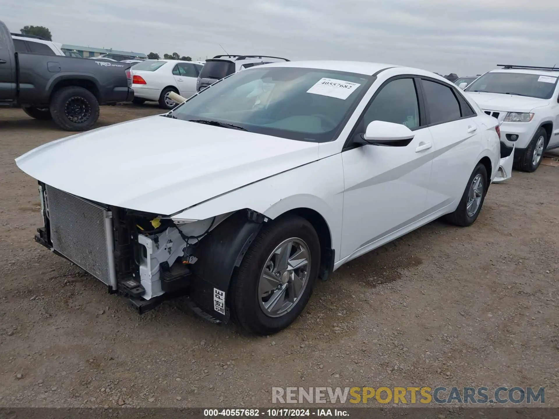 2 Photograph of a damaged car KMHLL4DGXRU708969 HYUNDAI ELANTRA 2024