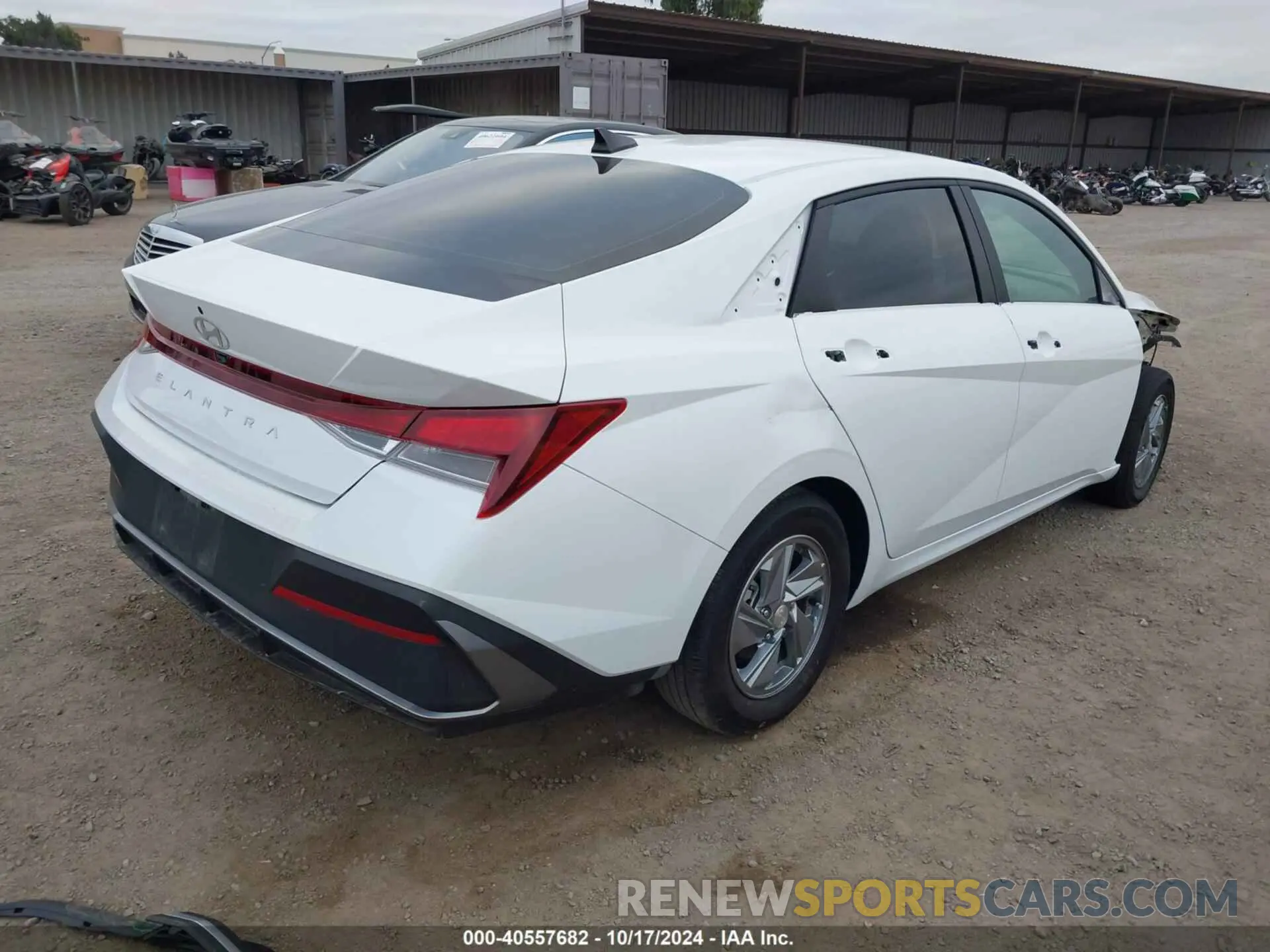 4 Photograph of a damaged car KMHLL4DGXRU708969 HYUNDAI ELANTRA 2024