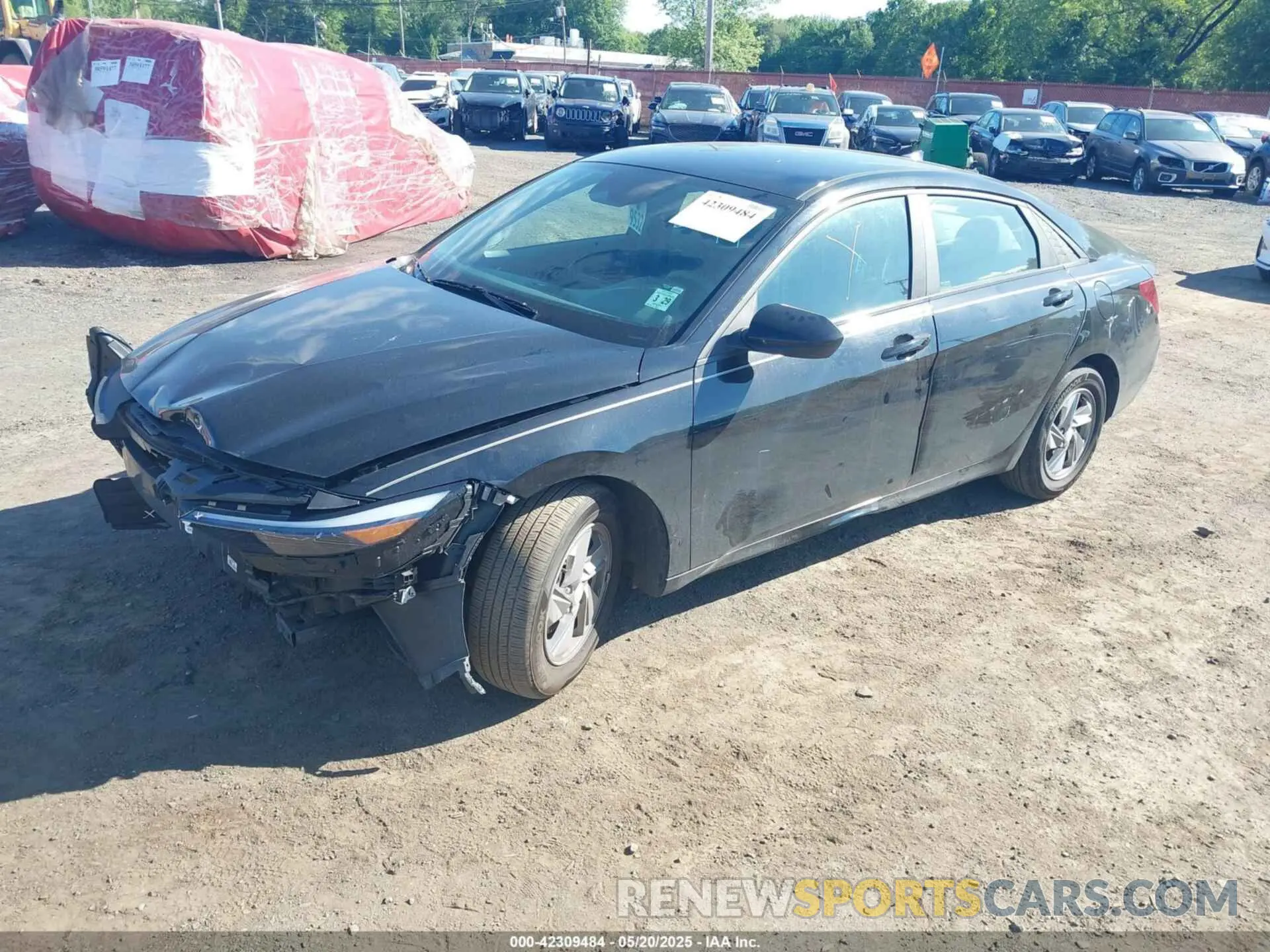 2 Photograph of a damaged car KMHLL4DGXRU729403 HYUNDAI ELANTRA 2024
