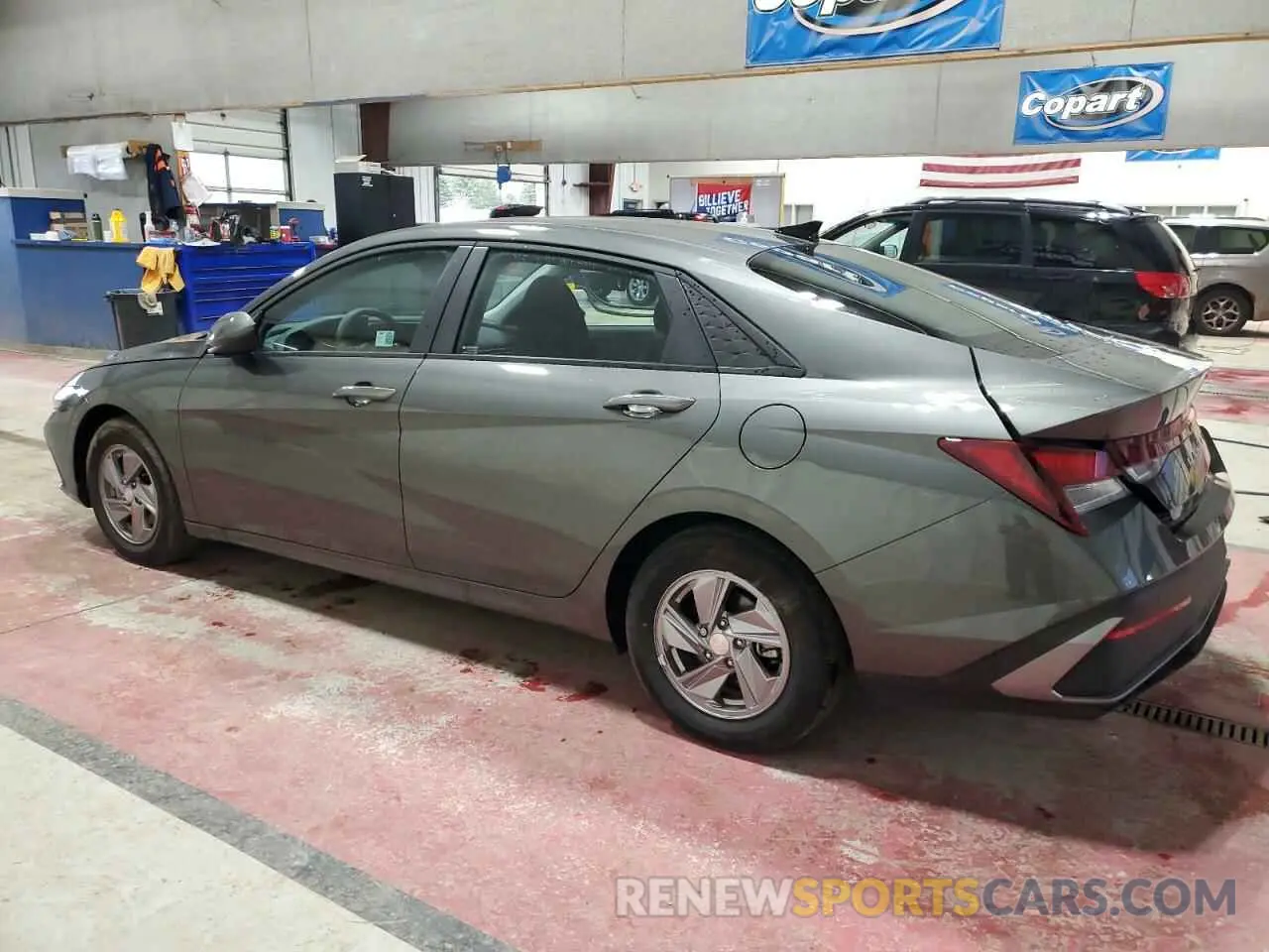 2 Photograph of a damaged car KMHLL4DGXRU813835 HYUNDAI ELANTRA 2024