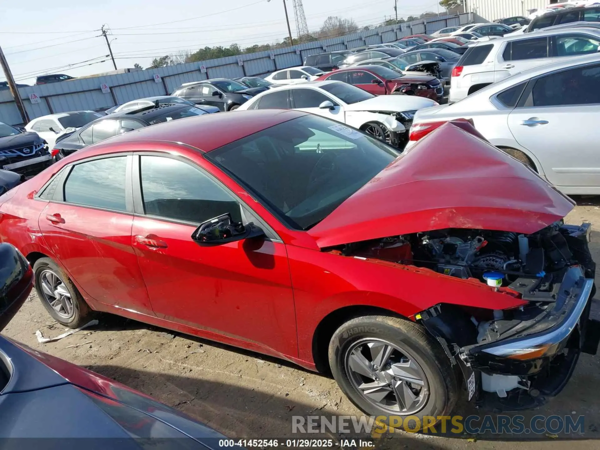 13 Photograph of a damaged car KMHLL4DGXRU830666 HYUNDAI ELANTRA 2024