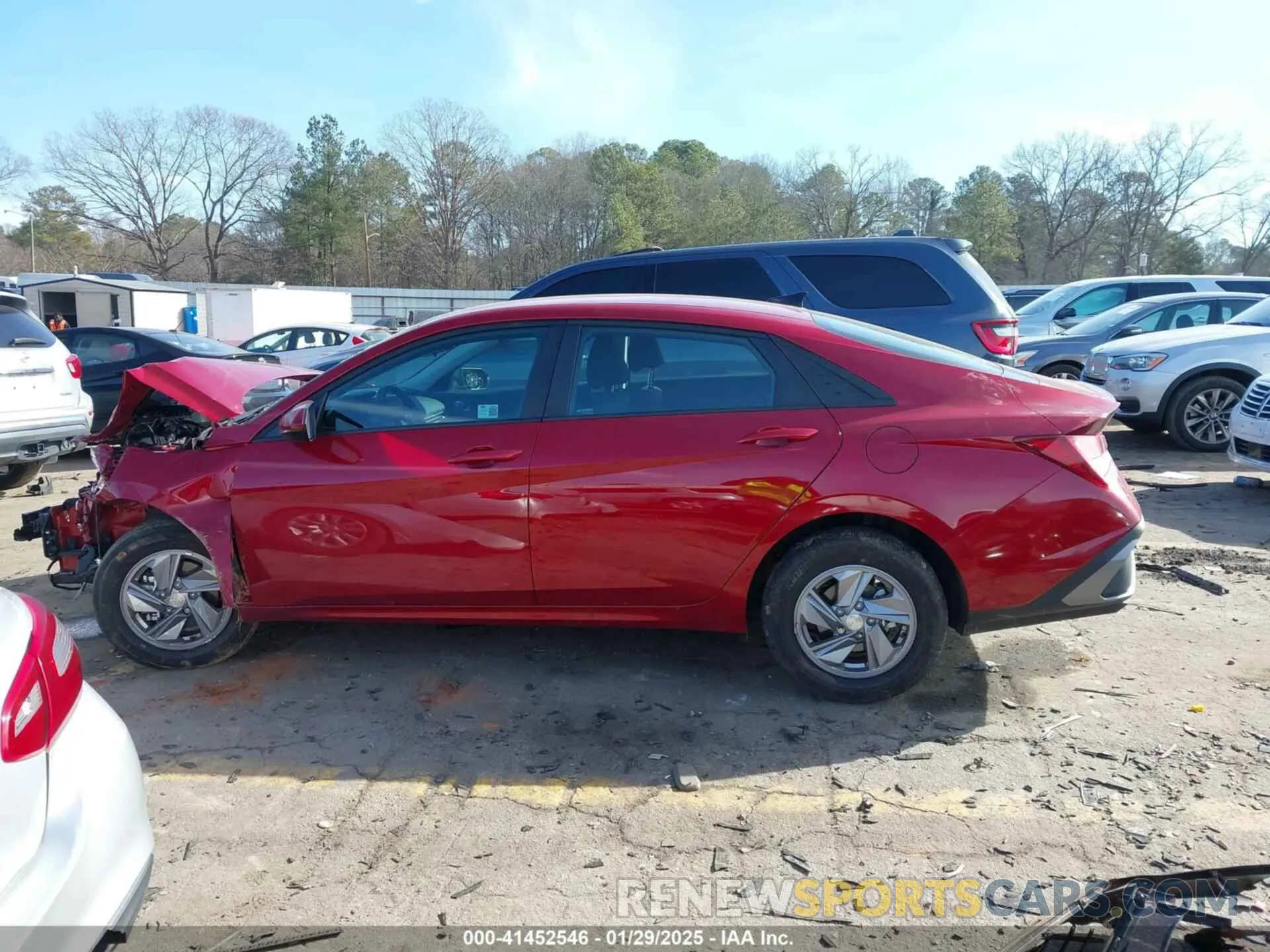 14 Photograph of a damaged car KMHLL4DGXRU830666 HYUNDAI ELANTRA 2024