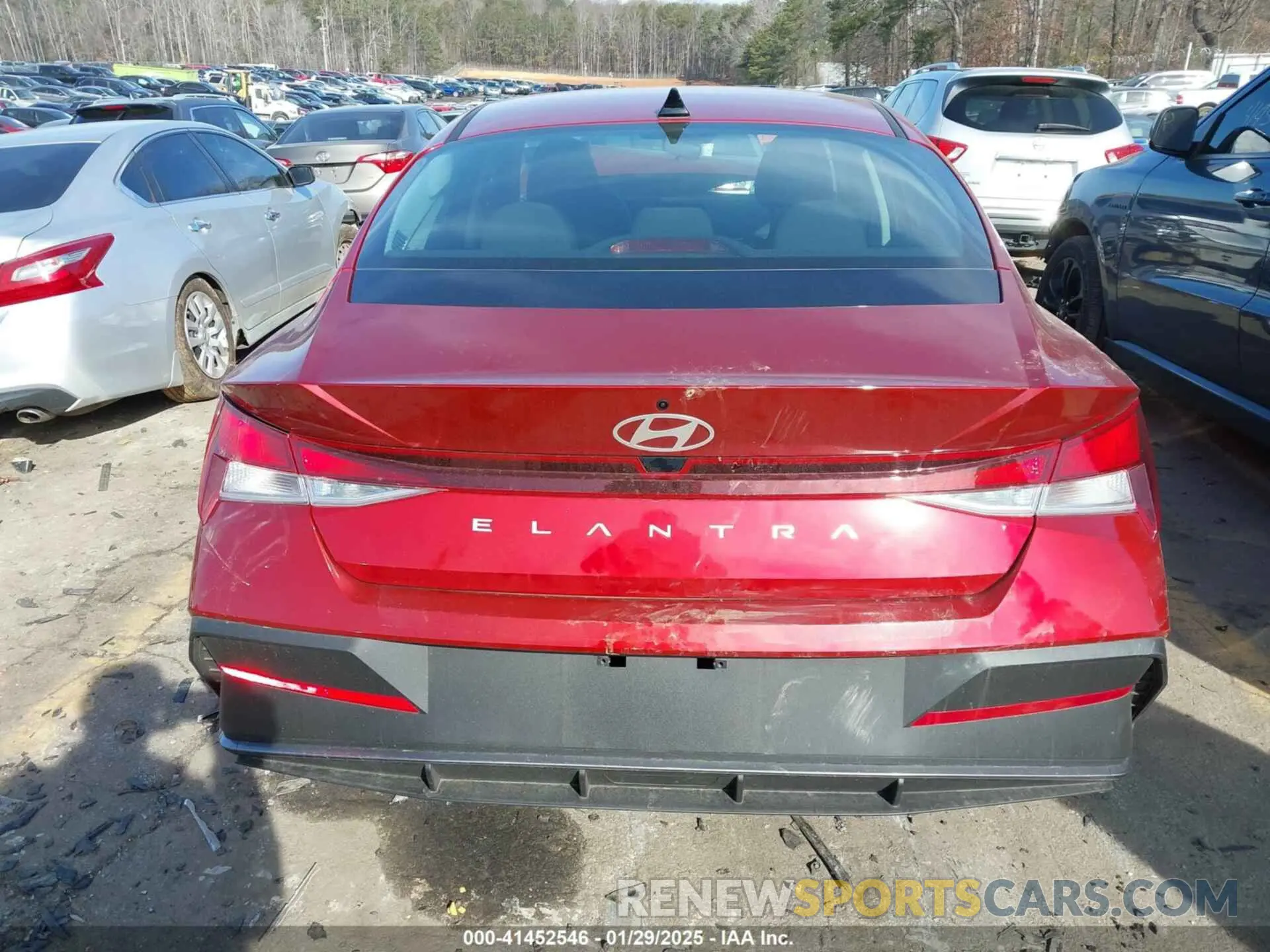 16 Photograph of a damaged car KMHLL4DGXRU830666 HYUNDAI ELANTRA 2024