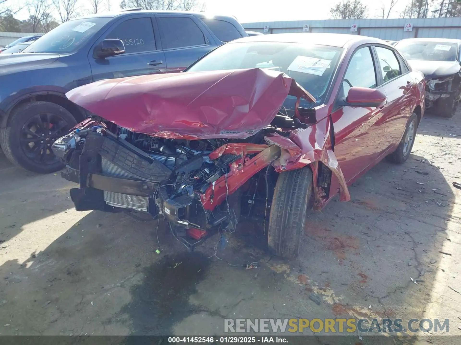 6 Photograph of a damaged car KMHLL4DGXRU830666 HYUNDAI ELANTRA 2024