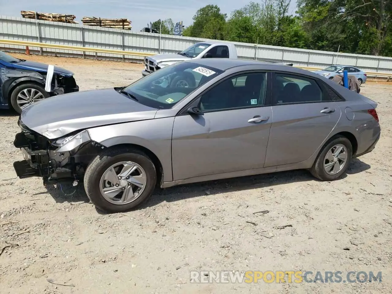 1 Photograph of a damaged car KMHLL4DGXRU834877 HYUNDAI ELANTRA 2024