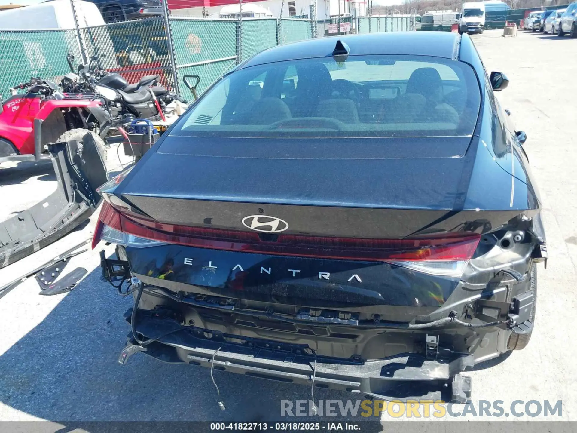17 Photograph of a damaged car KMHLM4DG0RU640615 HYUNDAI ELANTRA 2024