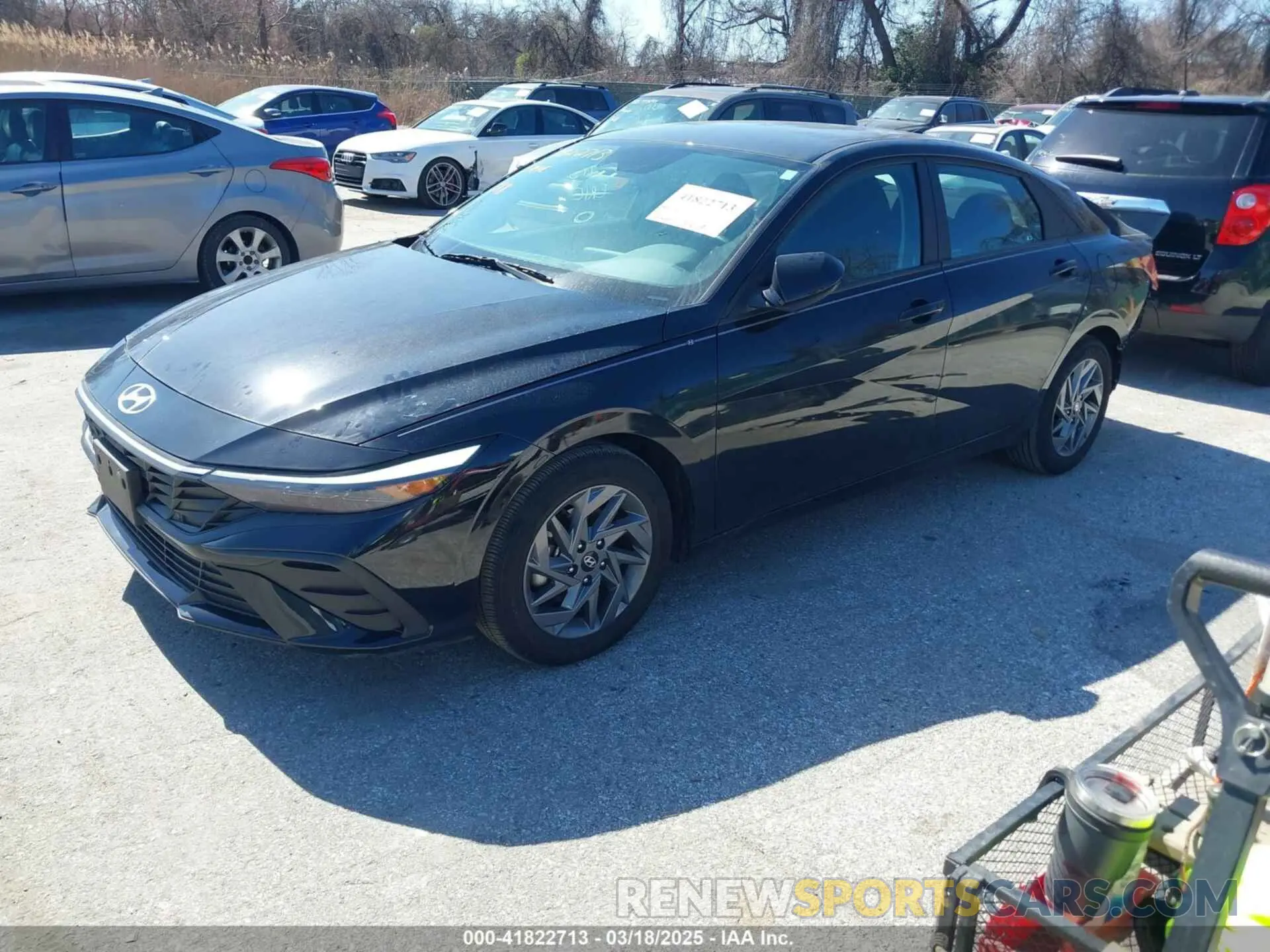 2 Photograph of a damaged car KMHLM4DG0RU640615 HYUNDAI ELANTRA 2024
