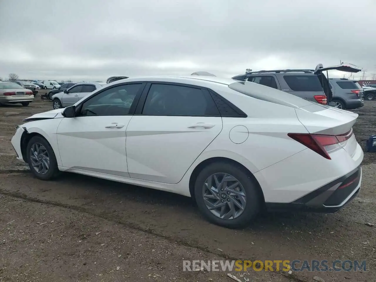 2 Photograph of a damaged car KMHLM4DG0RU643370 HYUNDAI ELANTRA 2024