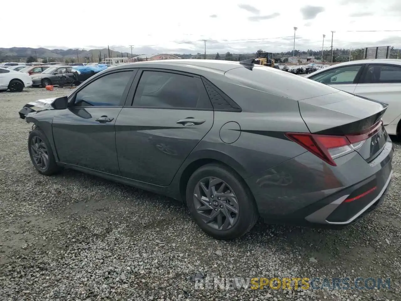 2 Photograph of a damaged car KMHLM4DG0RU666499 HYUNDAI ELANTRA 2024