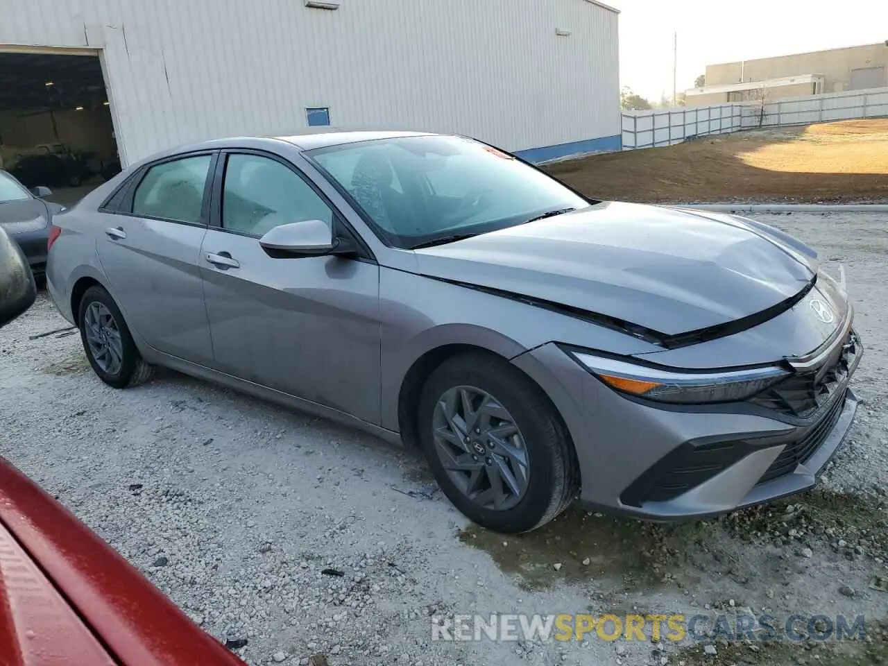 4 Фотография поврежденного автомобиля KMHLM4DG0RU678474 HYUNDAI ELANTRA 2024