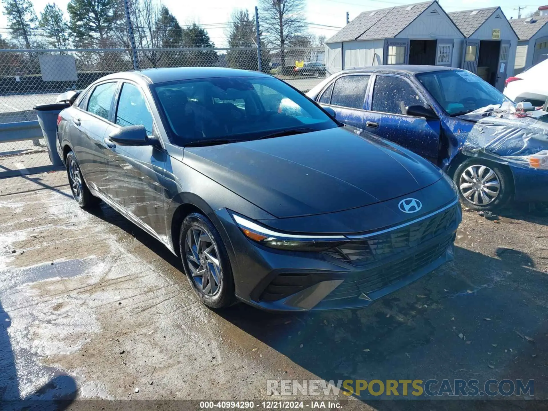 1 Photograph of a damaged car KMHLM4DG0RU691578 HYUNDAI ELANTRA 2024