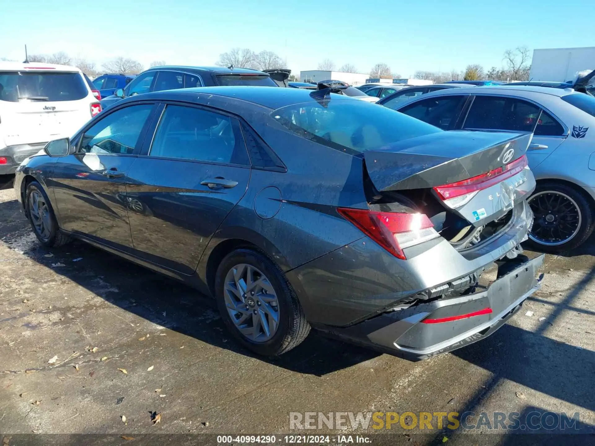 14 Photograph of a damaged car KMHLM4DG0RU691578 HYUNDAI ELANTRA 2024
