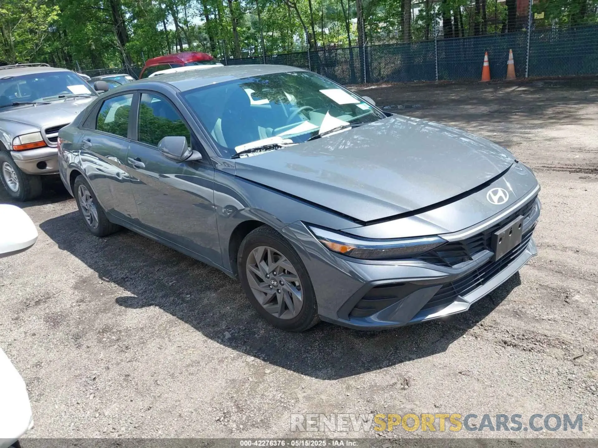 1 Photograph of a damaged car KMHLM4DG0RU709934 HYUNDAI ELANTRA 2024