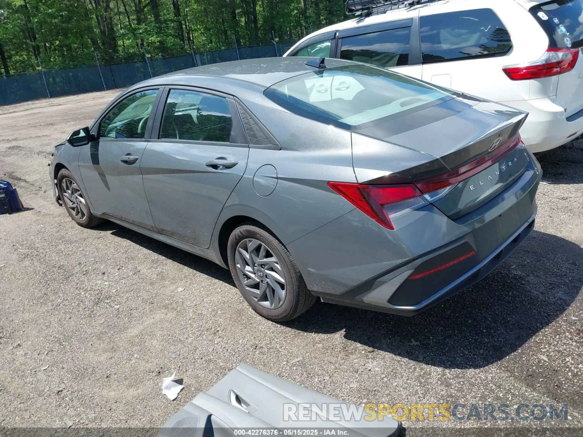 3 Photograph of a damaged car KMHLM4DG0RU709934 HYUNDAI ELANTRA 2024