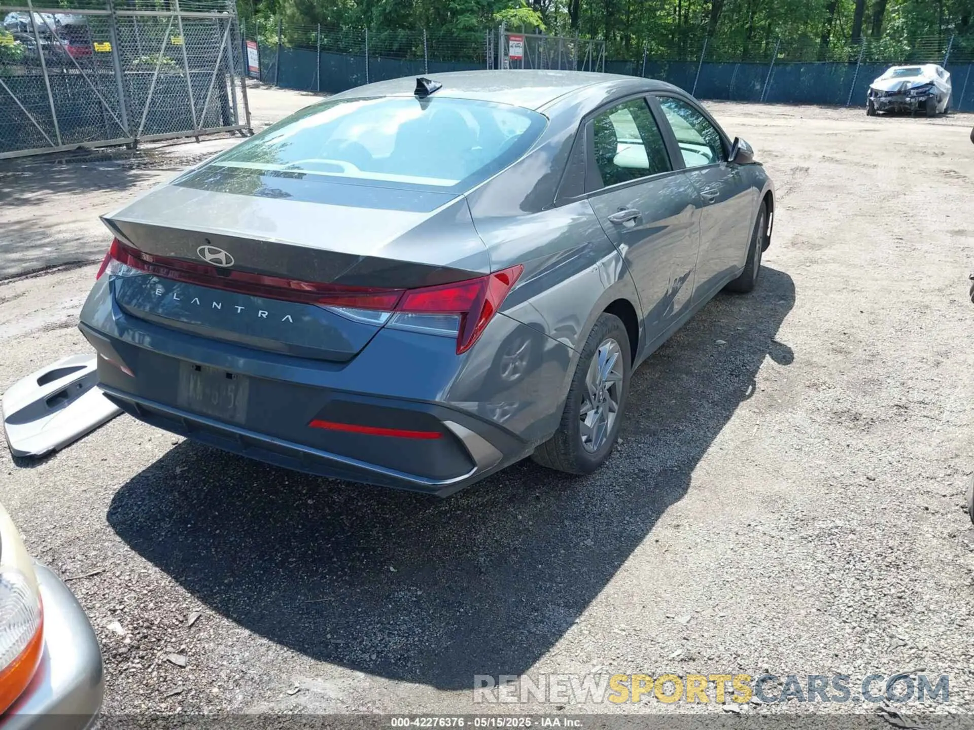 4 Photograph of a damaged car KMHLM4DG0RU709934 HYUNDAI ELANTRA 2024