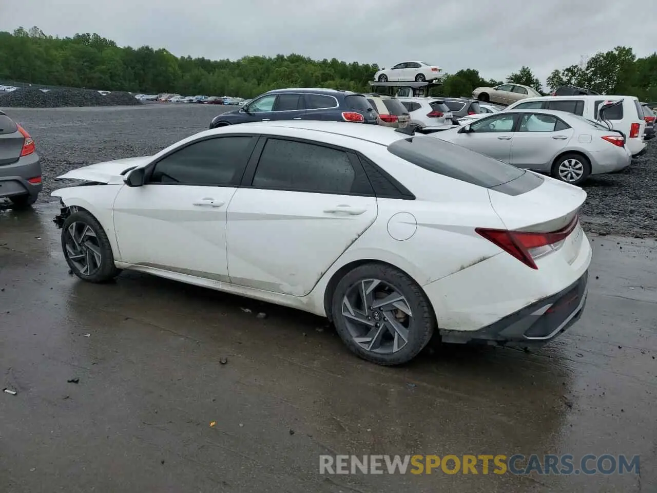 2 Фотография поврежденного автомобиля KMHLM4DG0RU719881 HYUNDAI ELANTRA 2024