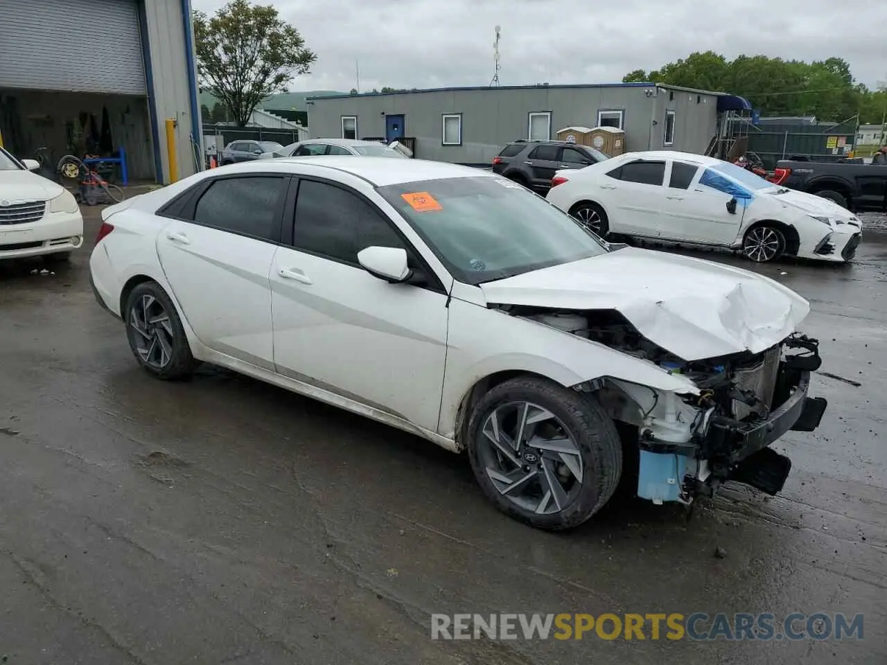 4 Фотография поврежденного автомобиля KMHLM4DG0RU719881 HYUNDAI ELANTRA 2024