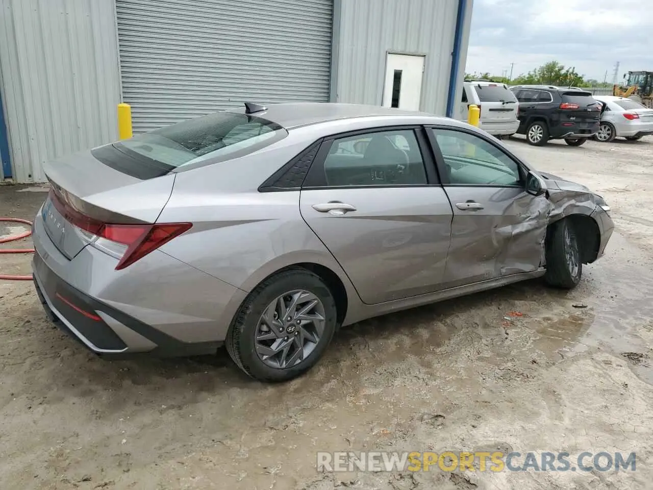 3 Photograph of a damaged car KMHLM4DG0RU743274 HYUNDAI ELANTRA 2024