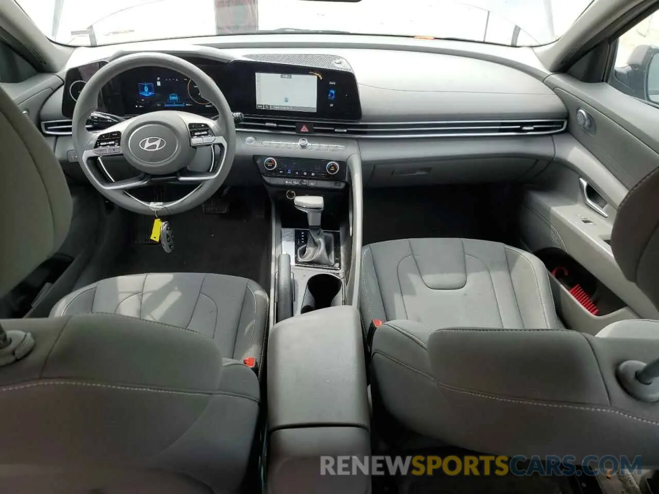 8 Photograph of a damaged car KMHLM4DG0RU743274 HYUNDAI ELANTRA 2024