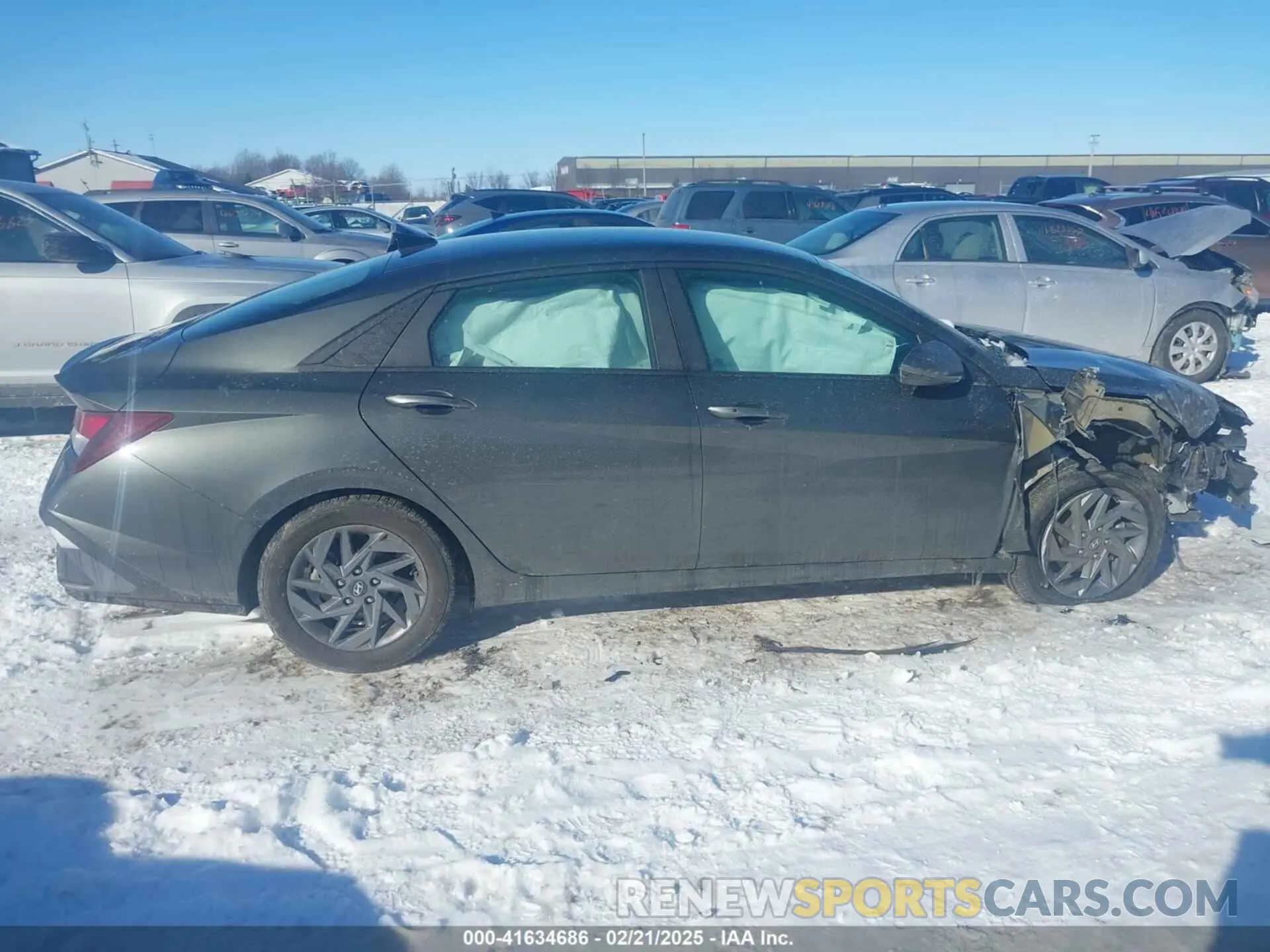 12 Photograph of a damaged car KMHLM4DG0RU745218 HYUNDAI ELANTRA 2024