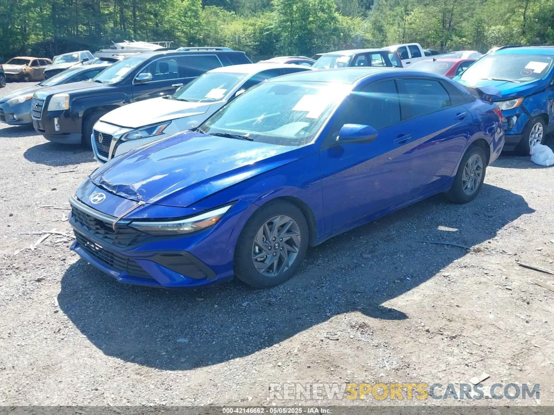 2 Photograph of a damaged car KMHLM4DG0RU767025 HYUNDAI ELANTRA 2024