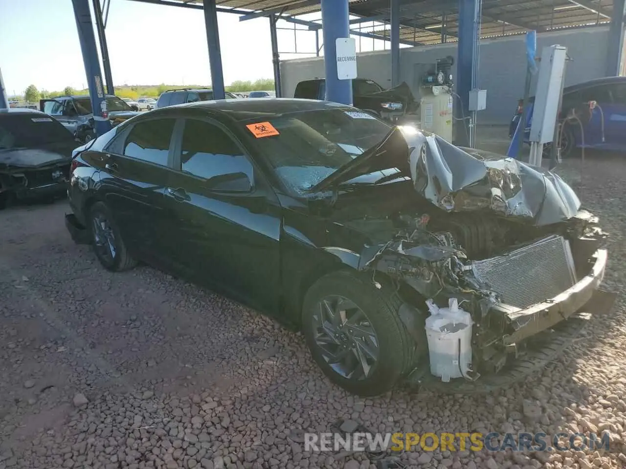 4 Photograph of a damaged car KMHLM4DG0RU776677 HYUNDAI ELANTRA 2024
