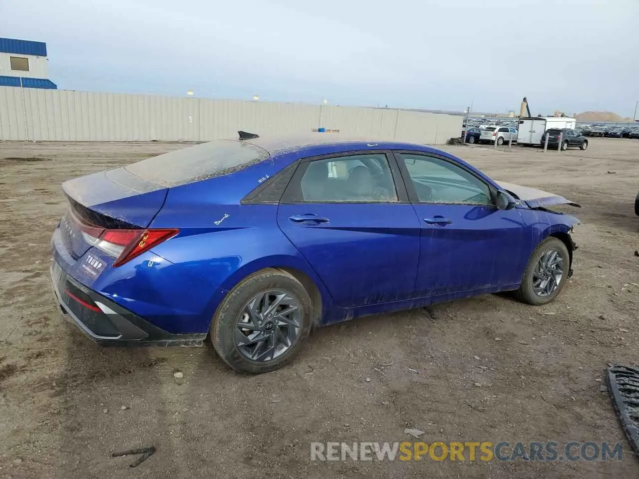 3 Photograph of a damaged car KMHLM4DG0RU811458 HYUNDAI ELANTRA 2024