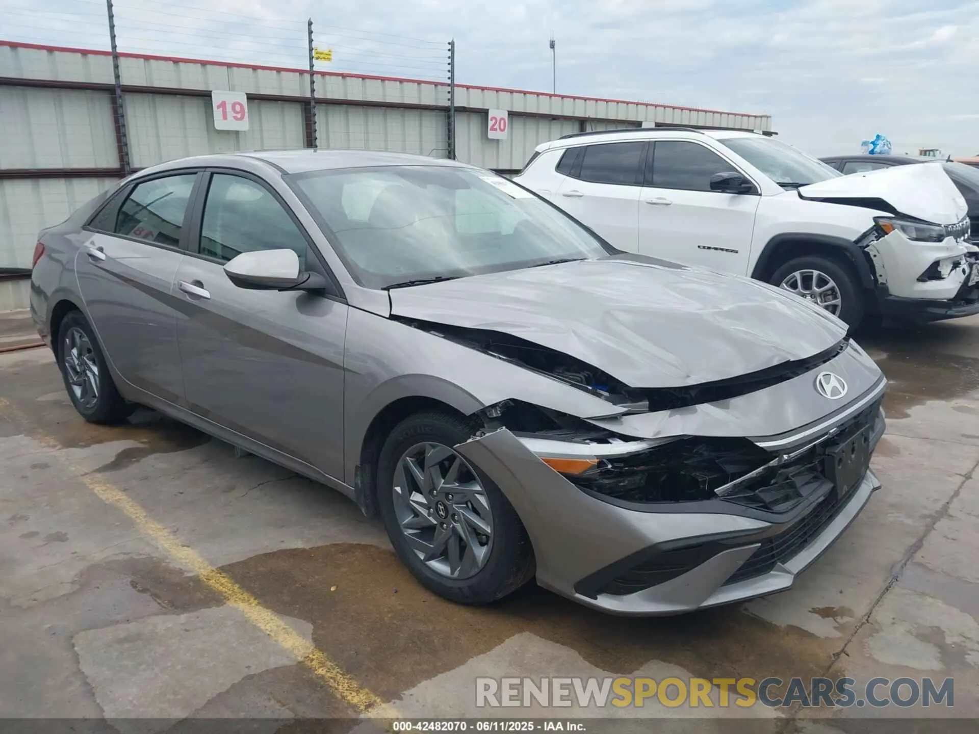 1 Photograph of a damaged car KMHLM4DG0RU815588 HYUNDAI ELANTRA 2024