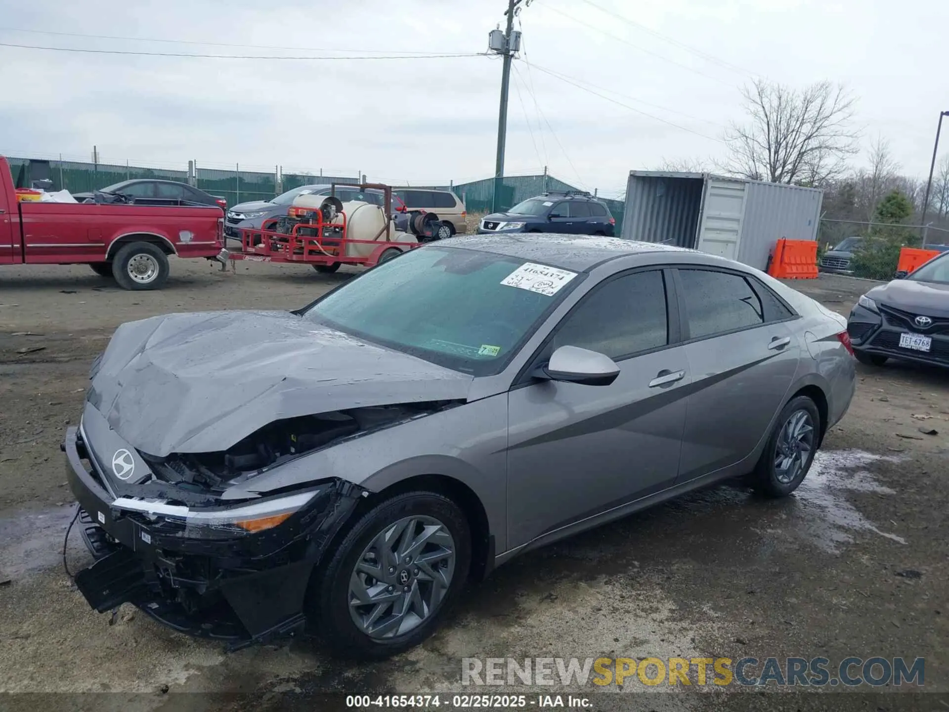 2 Фотография поврежденного автомобиля KMHLM4DG0RU817079 HYUNDAI ELANTRA 2024
