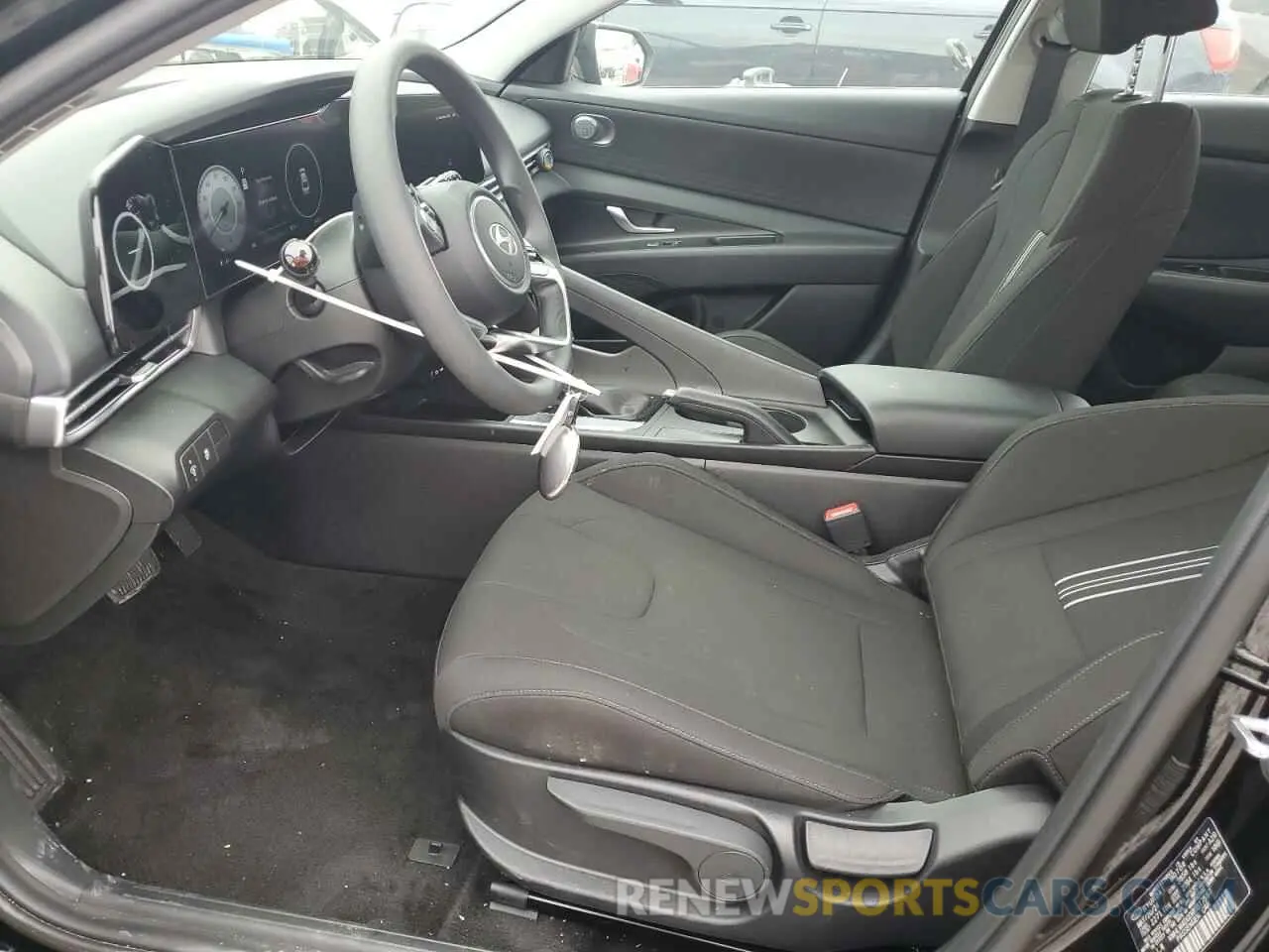 7 Photograph of a damaged car KMHLM4DG0RU817597 HYUNDAI ELANTRA 2024