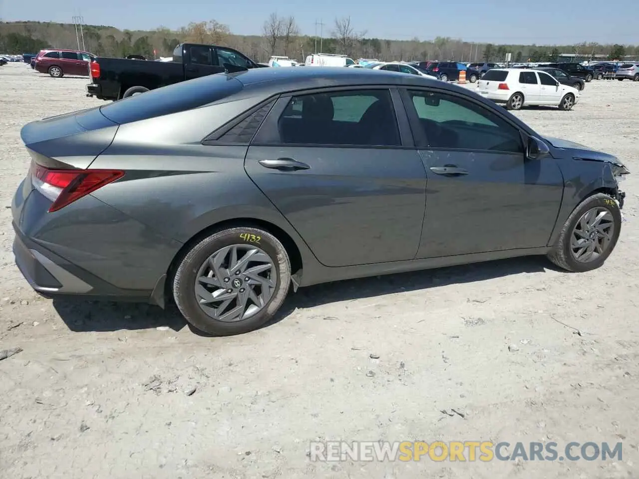 3 Photograph of a damaged car KMHLM4DG0RU828955 HYUNDAI ELANTRA 2024