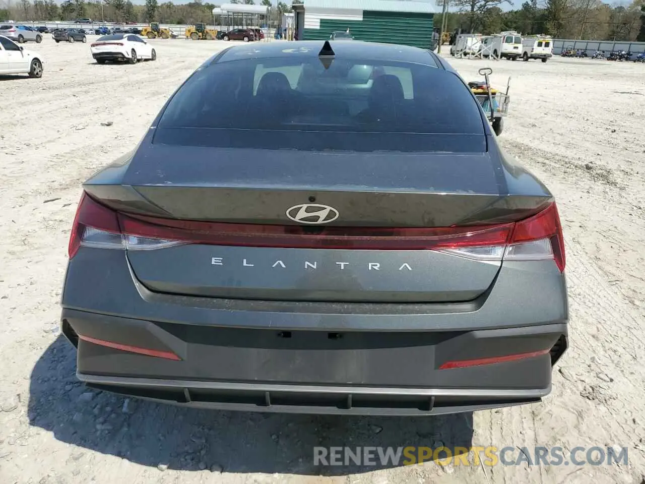 6 Photograph of a damaged car KMHLM4DG0RU828955 HYUNDAI ELANTRA 2024