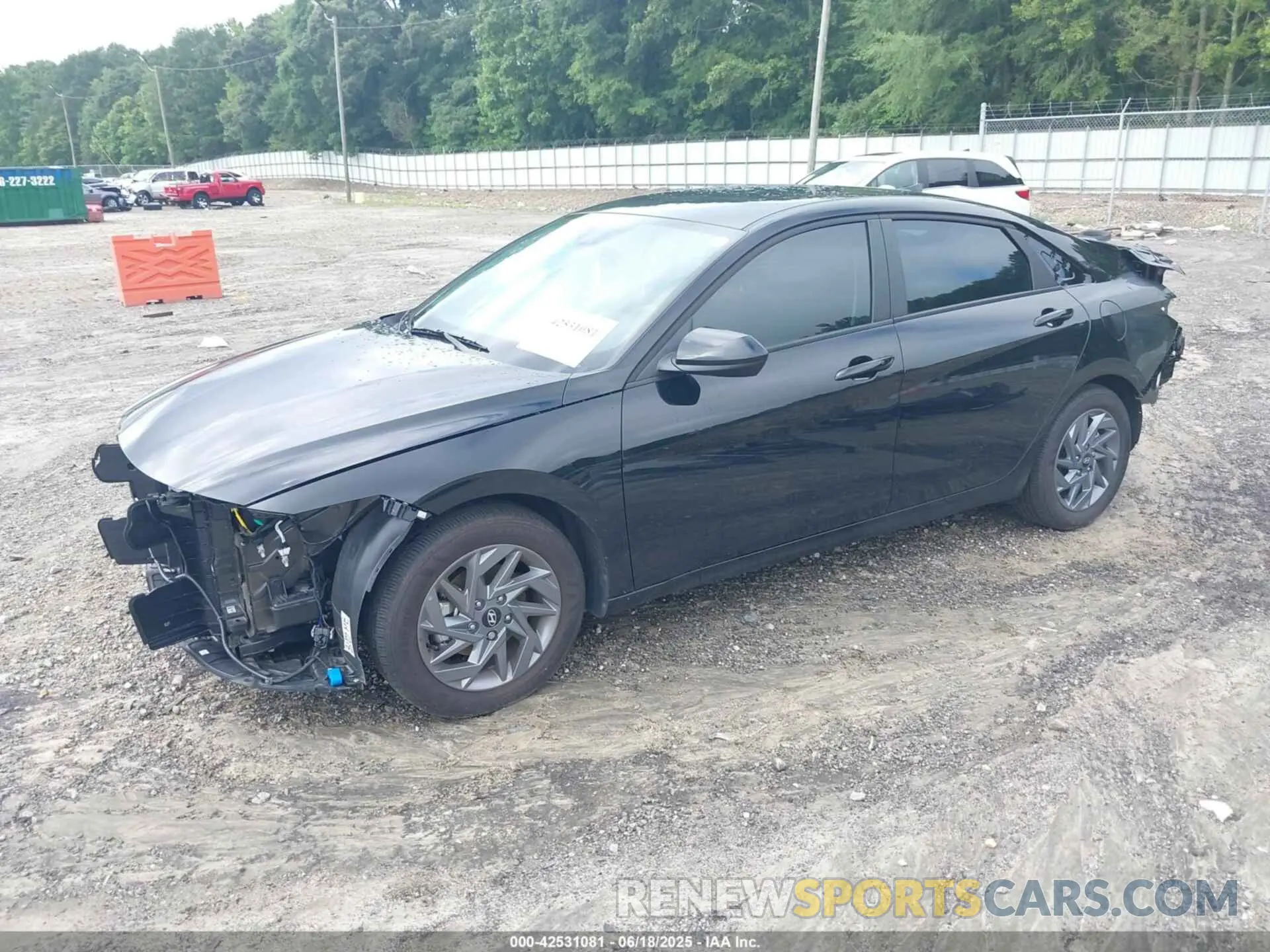 2 Photograph of a damaged car KMHLM4DG0RU833010 HYUNDAI ELANTRA 2024