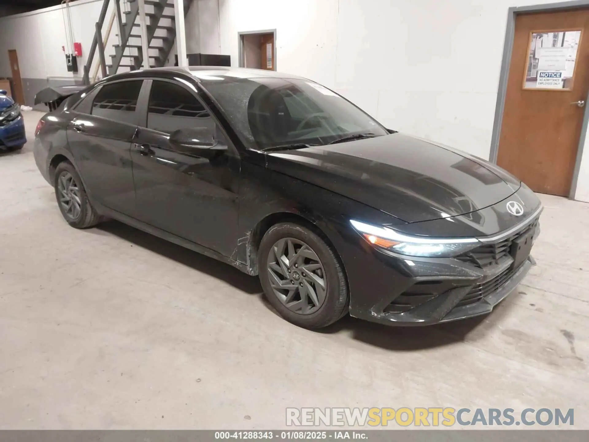 1 Photograph of a damaged car KMHLM4DG1RU654944 HYUNDAI ELANTRA 2024